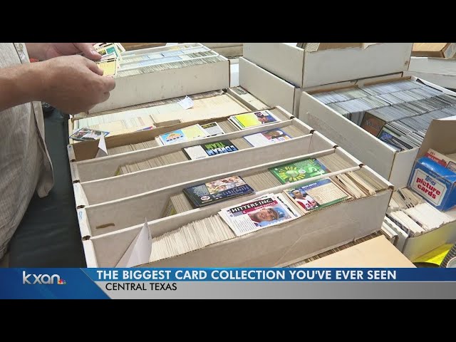 7 million cards and counting: A Central Texas man's quest to catalog baseball collections