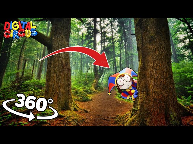 Pomni got LOST in the FOREST | 360 VR Finding Challenge