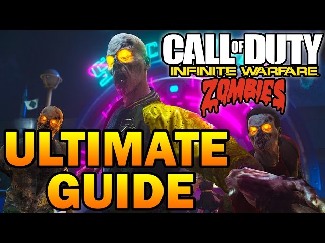 "Zombies In Spaceland" Ultimate Guide! Full Map Walkthrough, Easy Tutorial! Infinite Warfare Zombies