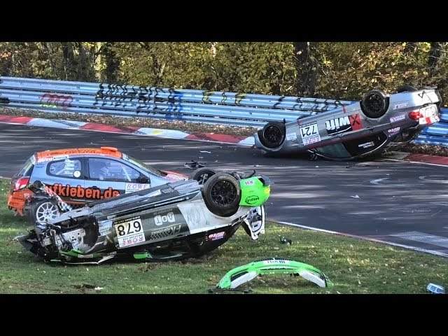 VLN 9 2019 - Crash & Action - Nürburgring Nordschleife