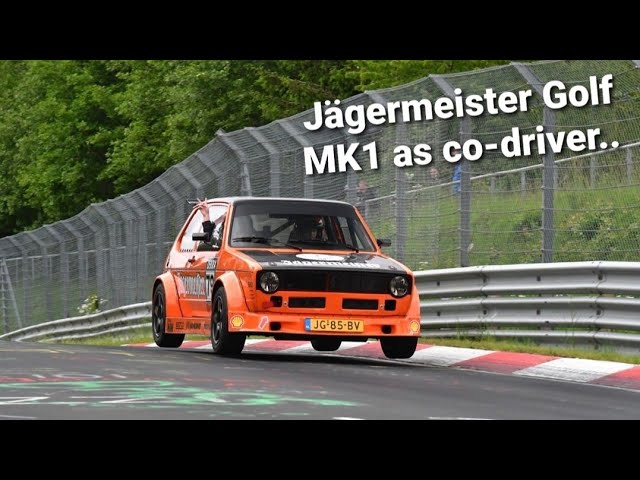 Nürburgring Nordschleife 360°video BTG VW Golf MK1 Jägermeister. Touristenfahrten tracktool