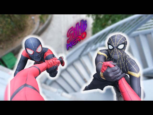 TEAM SPIDERMAN in real life | PARKOUR POV