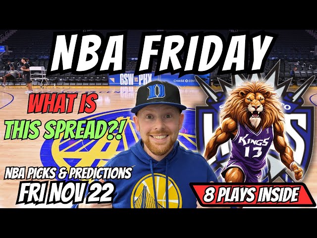 NBA Picks Today 11/22/2024 | Free NBA Best Bets, Predictions & Player Props Friday