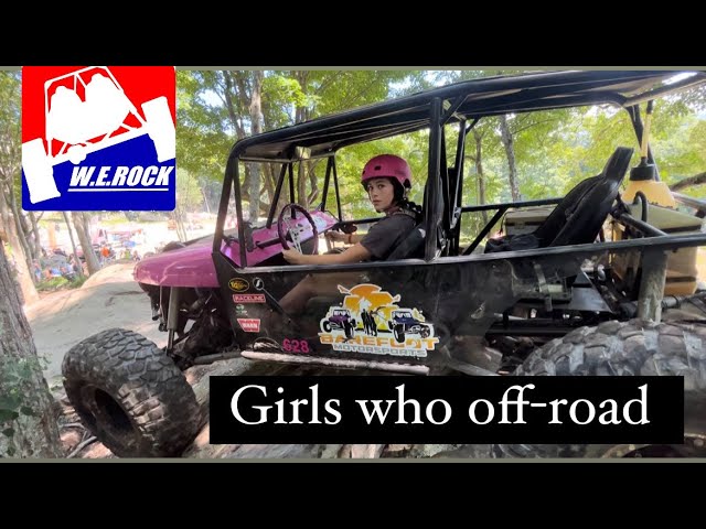 Girls rock-crawl too! #4x4 #offroading #offroad #ladydriver #youtube