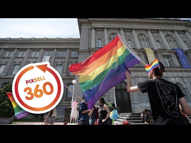 360 VIDEO: Pride Festival and Parade in Zagreb 2017