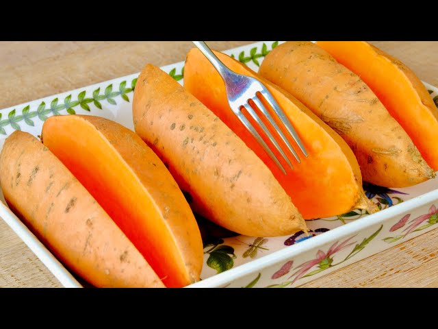 My mother-in-law taught me the new way how to cook sweet potatoes! Incredible sweet potato recipe!