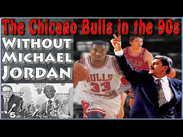 Chicago Bulls History in the 90s without Michael Jordan - Scottie Pippen MVP?