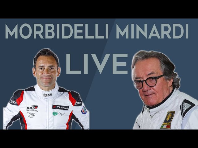 Un'oretta dal PADDOCK speciale F1 con Gian Carlo MINARDI e Gianni MORBIDELLI