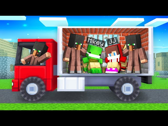 Why Villagers KIDNAPPED JJ and MIkey in Minecraft? - Maizen