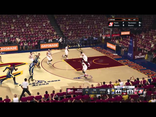 NBA 2K15: Pacers vs Cavaliers Eastern Conference Finals Game 1