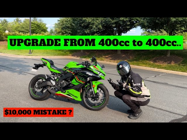 Why I Bought the ZX4RR NOT the ZX6R!?