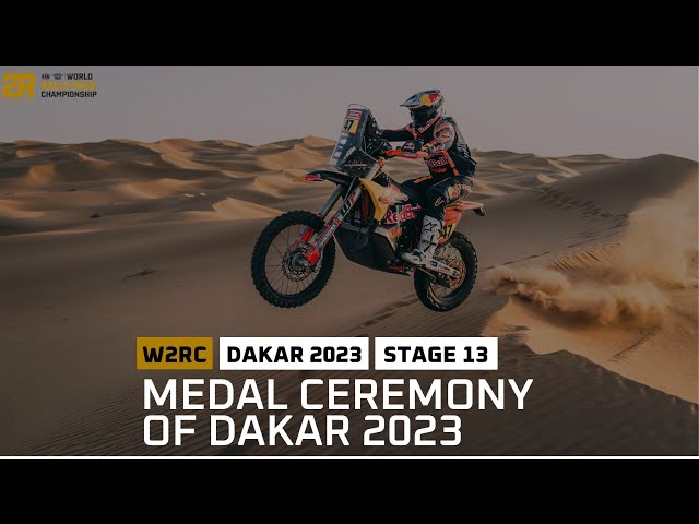 Medal Ceremony of Dakar 2023 - Stage 13 - #W2RC