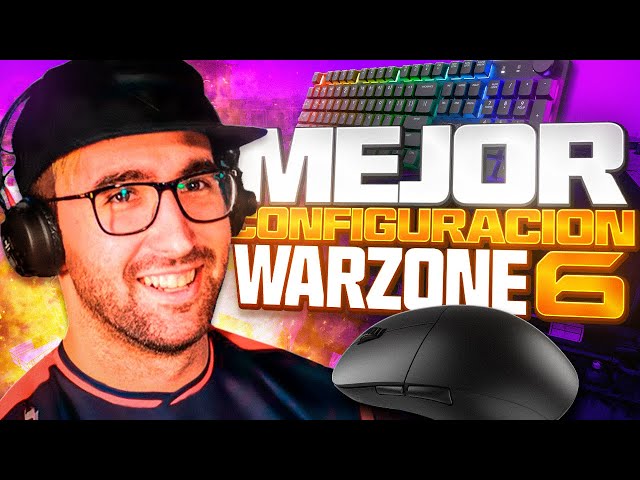 MI CONFIGURACIÓN de TECLADO Y RATÓN + GRÁFICOS en WARZONE x BLACK OPS 6