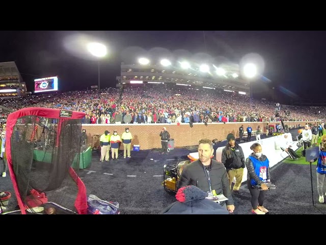 Ole Miss FB Pre Game Light Show (Texas AM Game)