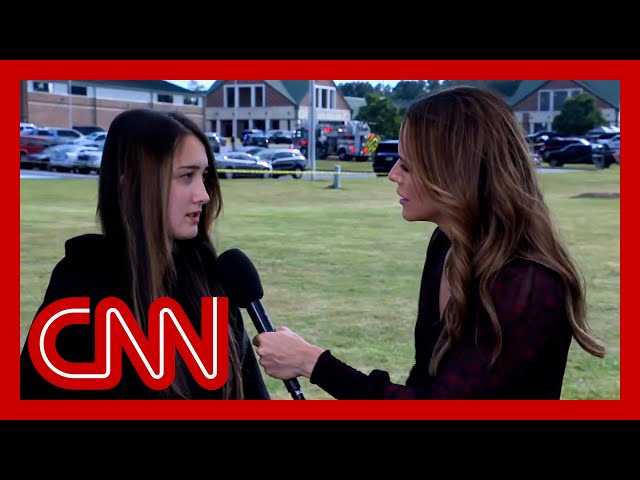 CNN speaks with student who sat 'elbow to elbow' with suspected shooter in class