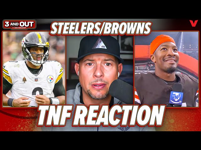 Jameis Winston and Cleveland Browns STUN Russell WIlson and the Pittsburgh Steelers on TNF | 3 & Out