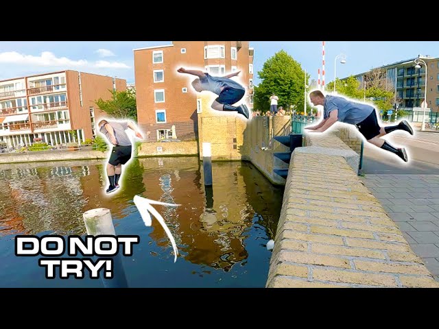 ULTIMATE Parkour Water Challenge AMSTERDAM 🇳🇱