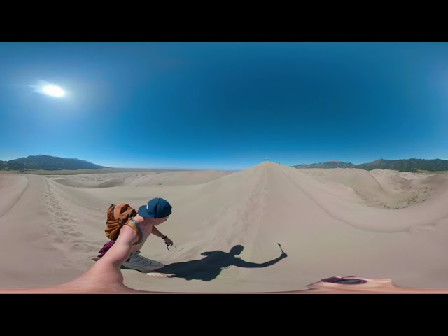 Great Sand Dunes (ascent), Arizona USA [GOPRO Fusion]