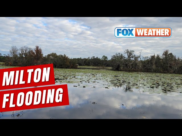 Florida Neighbohood Still Flooded More Than A Month After Milton