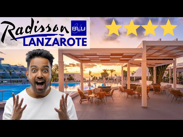 I Stayed At the BEST 4 Star Hotel In Lanzarote - RADISSON BLU LANZAROTE REVIEW - COSTA TEGUISE