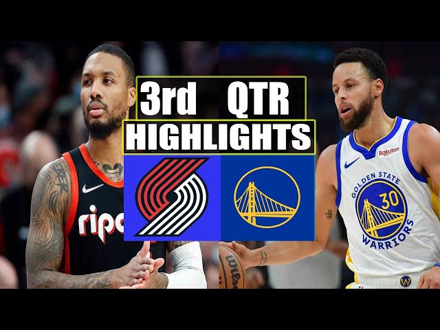 Portland Trail Blazers vs Golden State Warriors 3rd QTR GAME HIGHLIGHTS | April 11 | 2024 NBA Season