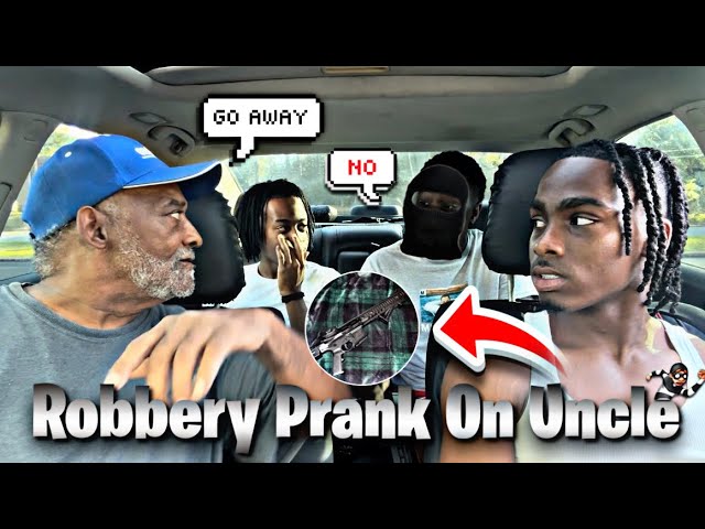 Robbery Prank On Uncle John (He Grabbed The Gun) 😳😳❗️Watch Full Video