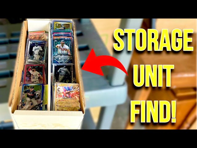 BOX OF SPORTS CARDS FOUND IN STORAGE UNIT…HUGE VALUE!