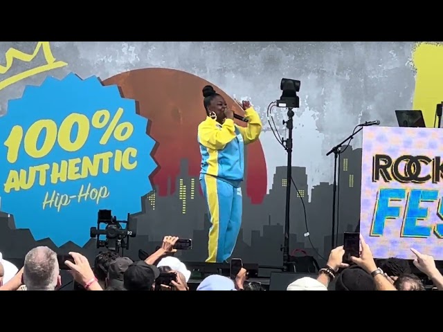 Roxanne Shante at the Rock the Bells Festival (8/5/23)