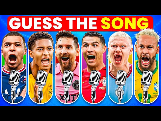 GUESS the Player SONG and TRANSFER‼️Haaland, Ronaldo and Messi Football Quiz 2024