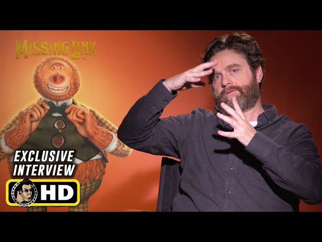 Zach Galifianakis Interview for Missing Link