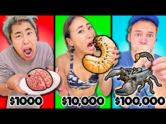 EAT IT AND I'LL PAY FOR IT!! (GROSS FOODS)