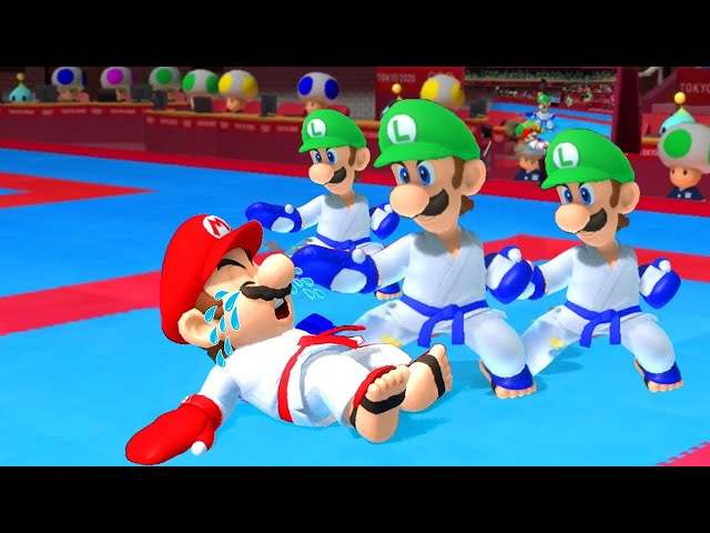 Mario and Sonic at the Olympic Games Tokyo 2020 - Luigi vs All Events