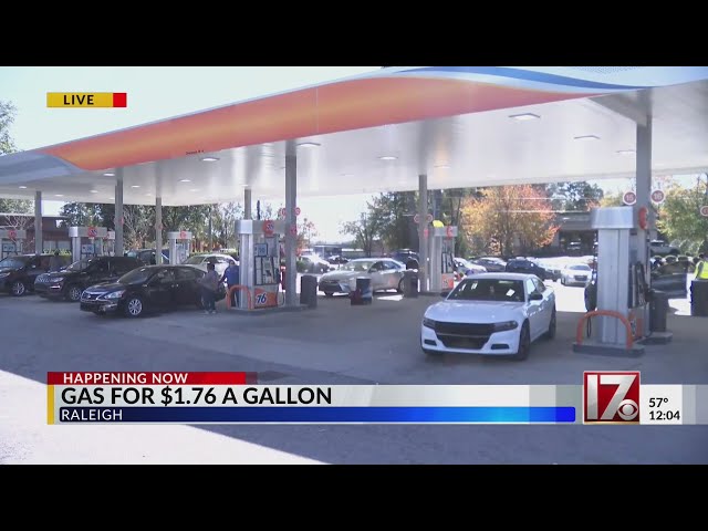 76 Breeze Thru offers gas for $1.76 a gallon in reopen