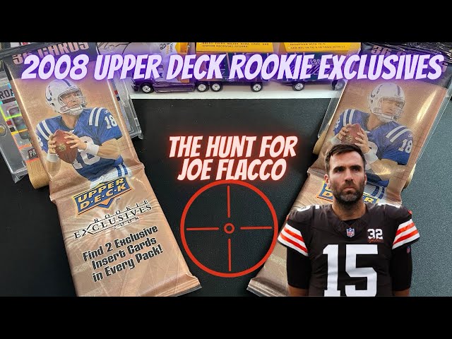 Went Joe Flacco Rookie hunting in 2008 Upper Deck!  Got Him!!