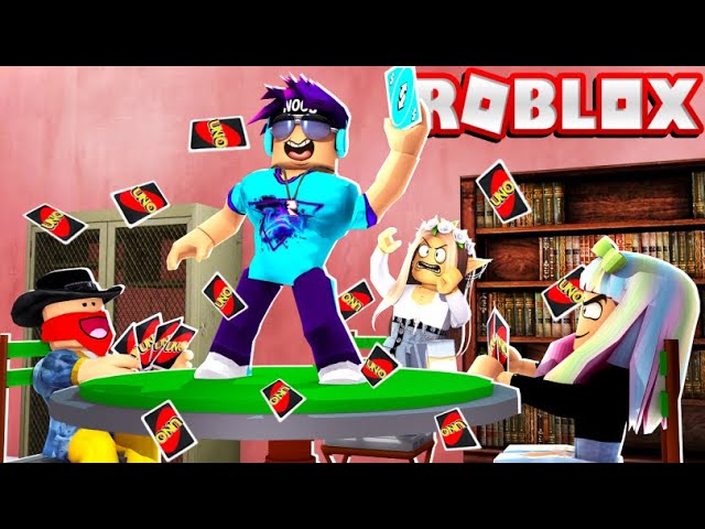 More Roblox Uno w/ The Family!