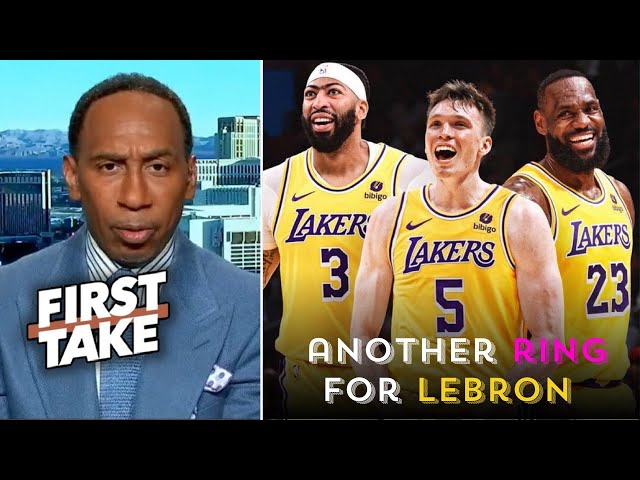 FIRST TAKE | Another ring for LeBron - Stephen A. Smith: Lakers have enough weapon to dominate NBA