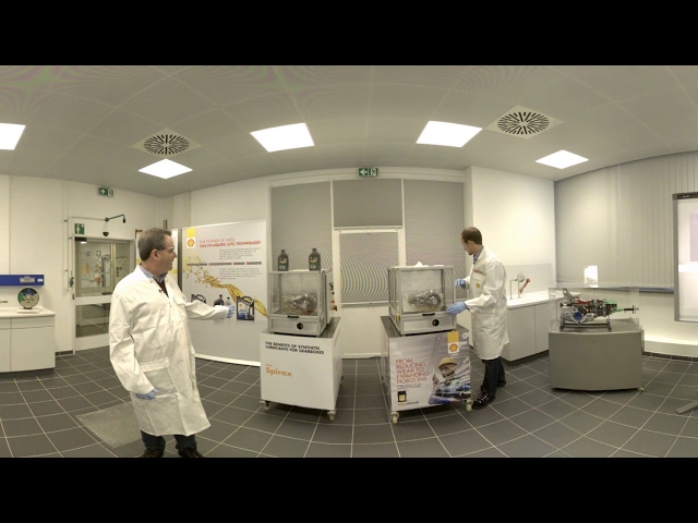 Shell Technology Center Hamburg virtual Tour 360 - Demonstration Lab