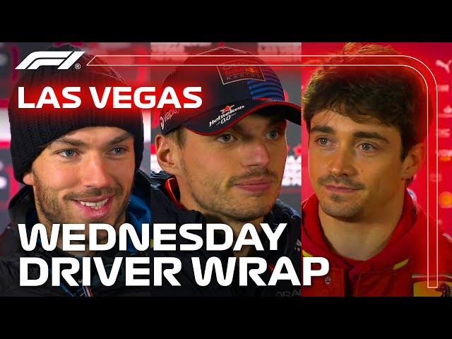 Wednesday Drivers' Wrap | 2024 Las Vegas Grand Prix