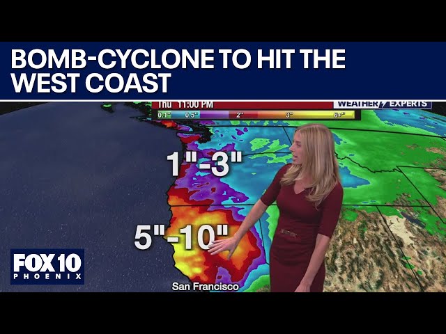 California to be hit with a major storm