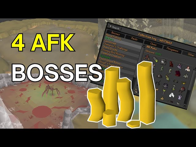 4 Easy Bosses to AFK for Profit or Pets in OSRS