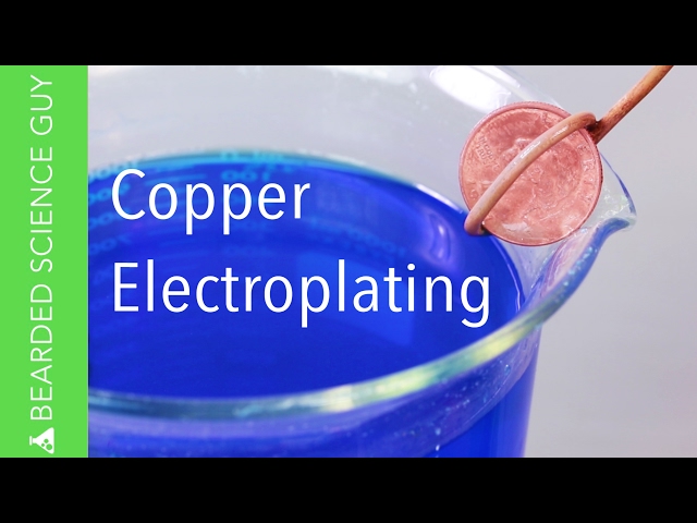 Copper Electroplating Experiment - Faraday's Law of Electrolysis (Chemistry)