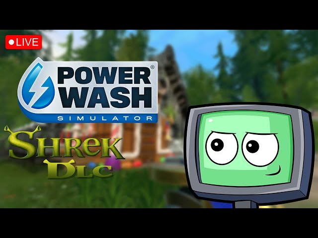 It's Brainrot Game Hours with T-Zee | Playing Powerwash Simulator + Shrek DLC