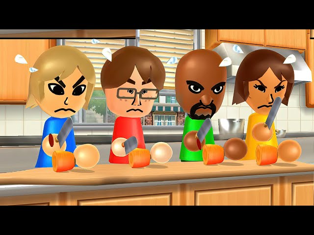 Wii Party Minigames [2 Player] - Link Vs Chris Vs Matt Vs Yoko (Master Difficulty)