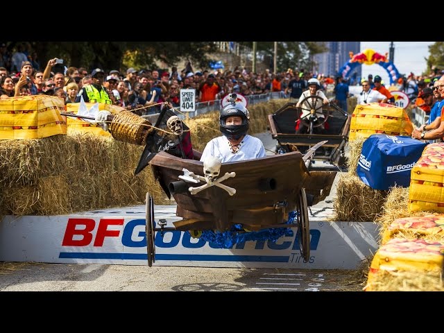 High Speed DIY Soapbox Racing in Atlanta - Red Bull Soapbox 2015