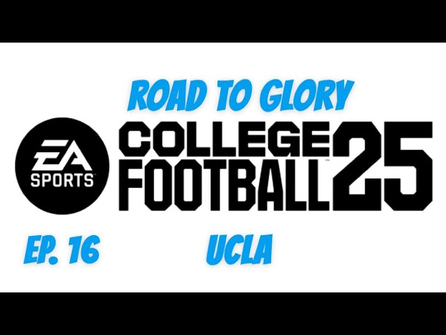 EA Sports College Football 25 - Nebraska vs UCLA - Big 10 Championship - Ep. 16 (PS5 Gameplay)