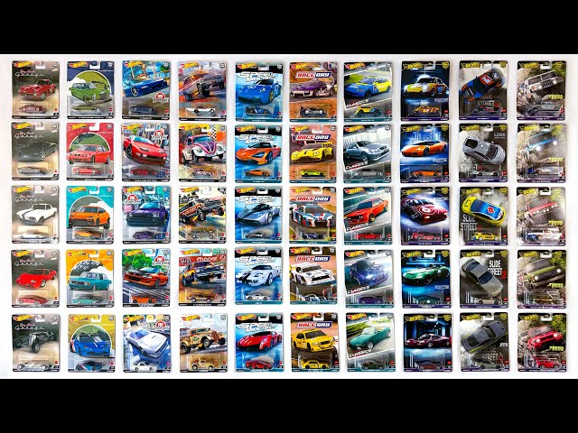 Opening 50 Hot Wheels Car Culture Vehicles!