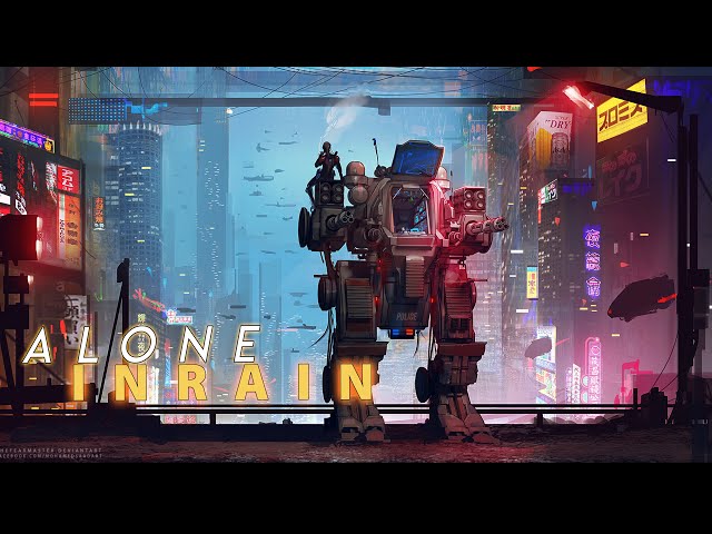 Alone in Rain - A lofi Ambient Music for Calm Focus