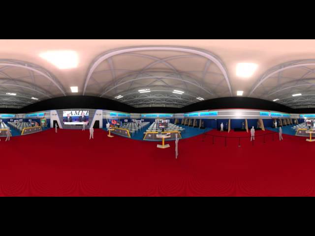 360 VR Render / GOP Spin Room High-Resolution