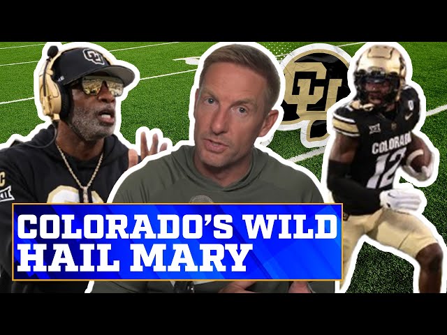 Colorado Buffaloes: Joel Klatt reacts to wild Hail Mary finish | Joel Klatt Show