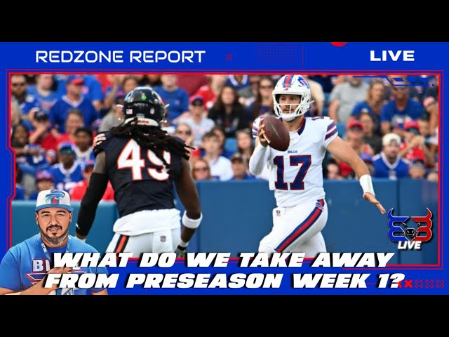 What Do We Take Away From Preseason Week 1? | The Redzone Report Live